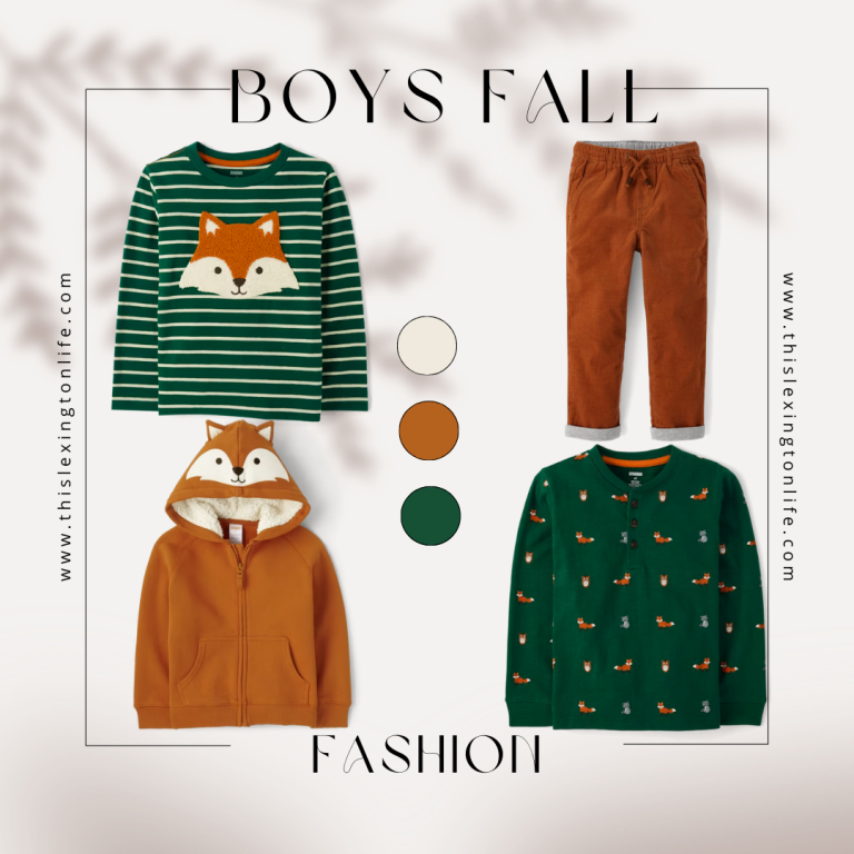How To Find Fall Fashion Deals for Boys